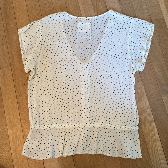 Rails Short Sleeve Heart Blouse - size small - Picture 5 of 5